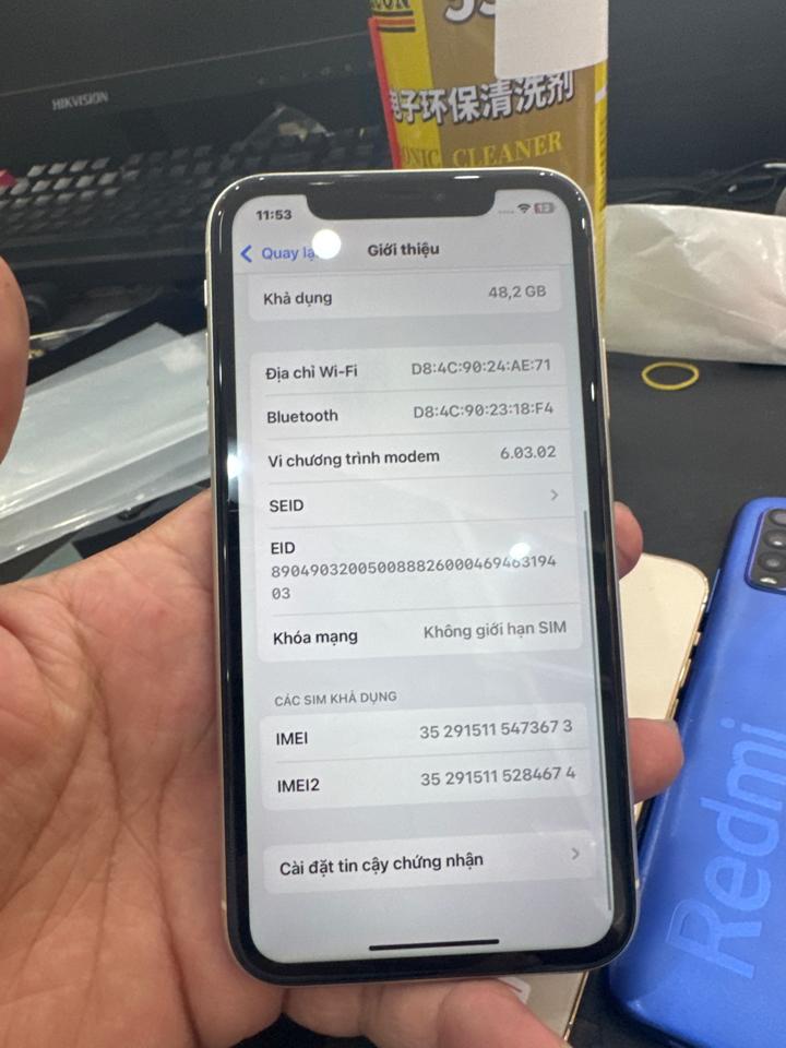 iPhone 11 64G pin 100% chưa fix trắng 473673-duoc-ban-tai-HuấnĐT.VN - Mua Bán Sửa Chữa Điện Thoại tại Hải Hậu