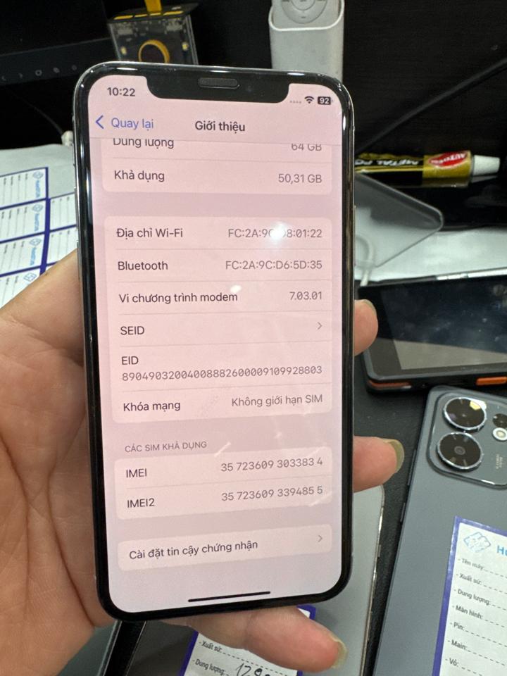 iPhone Xs 64G pin 98% trắng 033834-duoc-ban-tai-HuấnĐT.VN - Điện Thoại Chất Giá Trị Thật