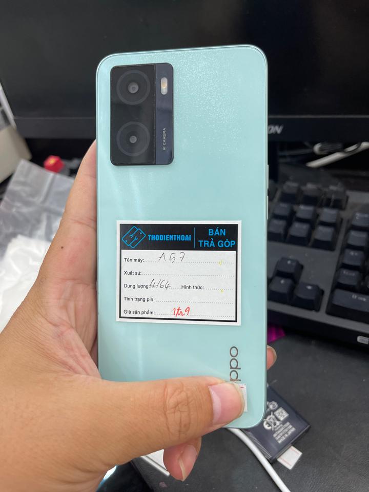 Oppo A57 4/64 xanh-duoc-ban-tai-Huấn Hải Hậu - thodienthoai.vn