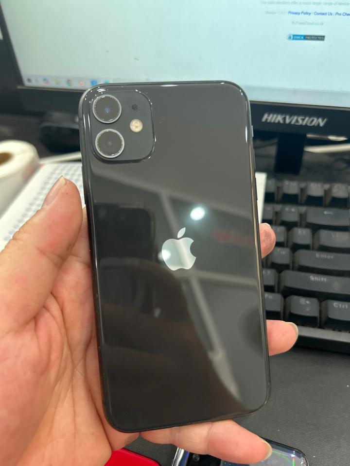 iphone 11 64G 100% đen ép kính 529-duoc-ban-tai-Huấn Hải Hậu - thodienthoai.vn