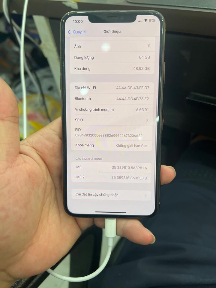 iphone 11 Prm 64G 100% báo pin vàng 639816-duoc-ban-tai-Huấn ĐT - thodienthoai.vn