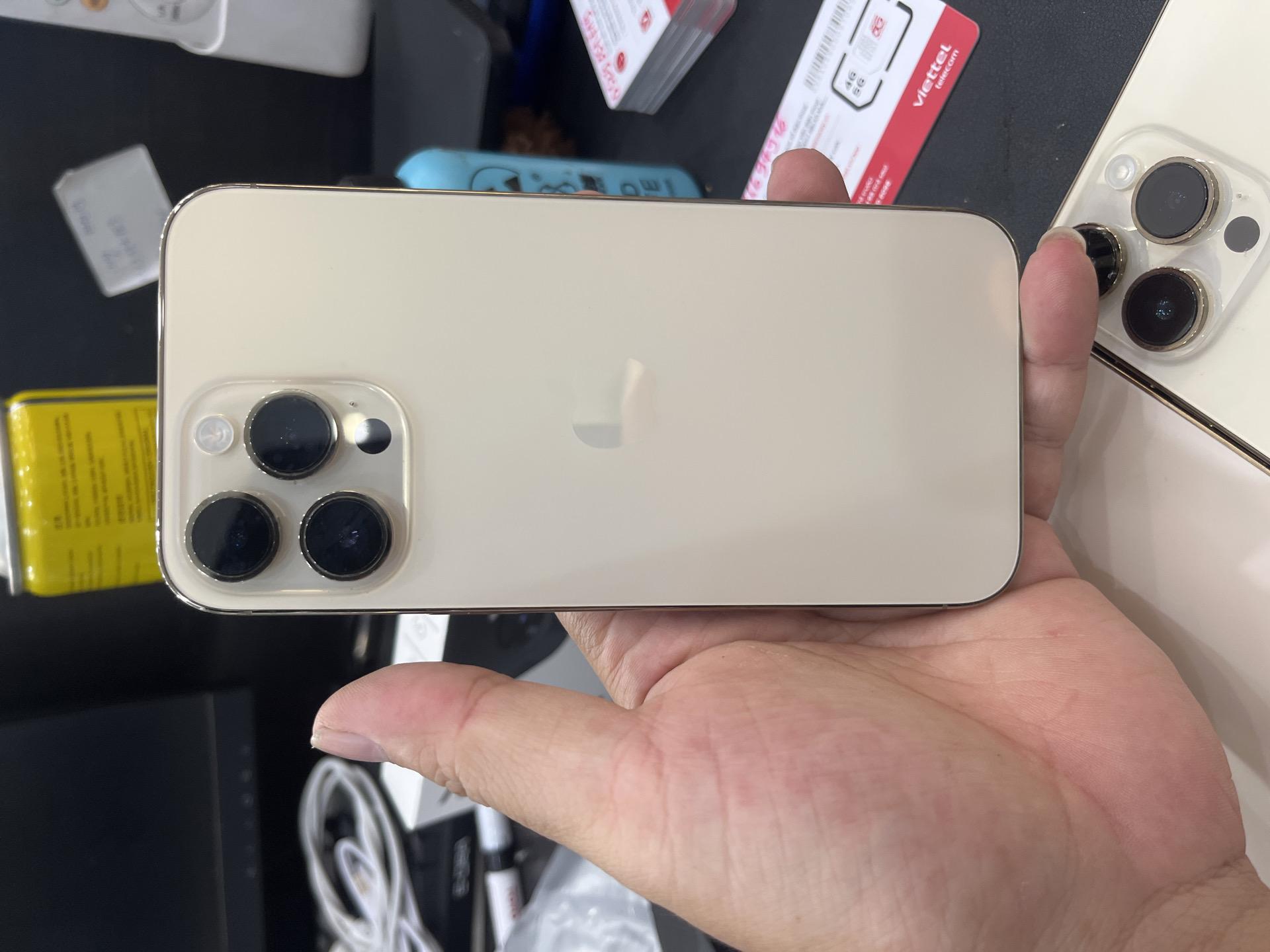 iPhone 14 ProMax LL/A esim 128G pin 86% vàng 356699-duoc-ban-tai-HuấnĐT.VN - Mua Bán Sửa Chữa Điện Thoại tại Hải Hậu