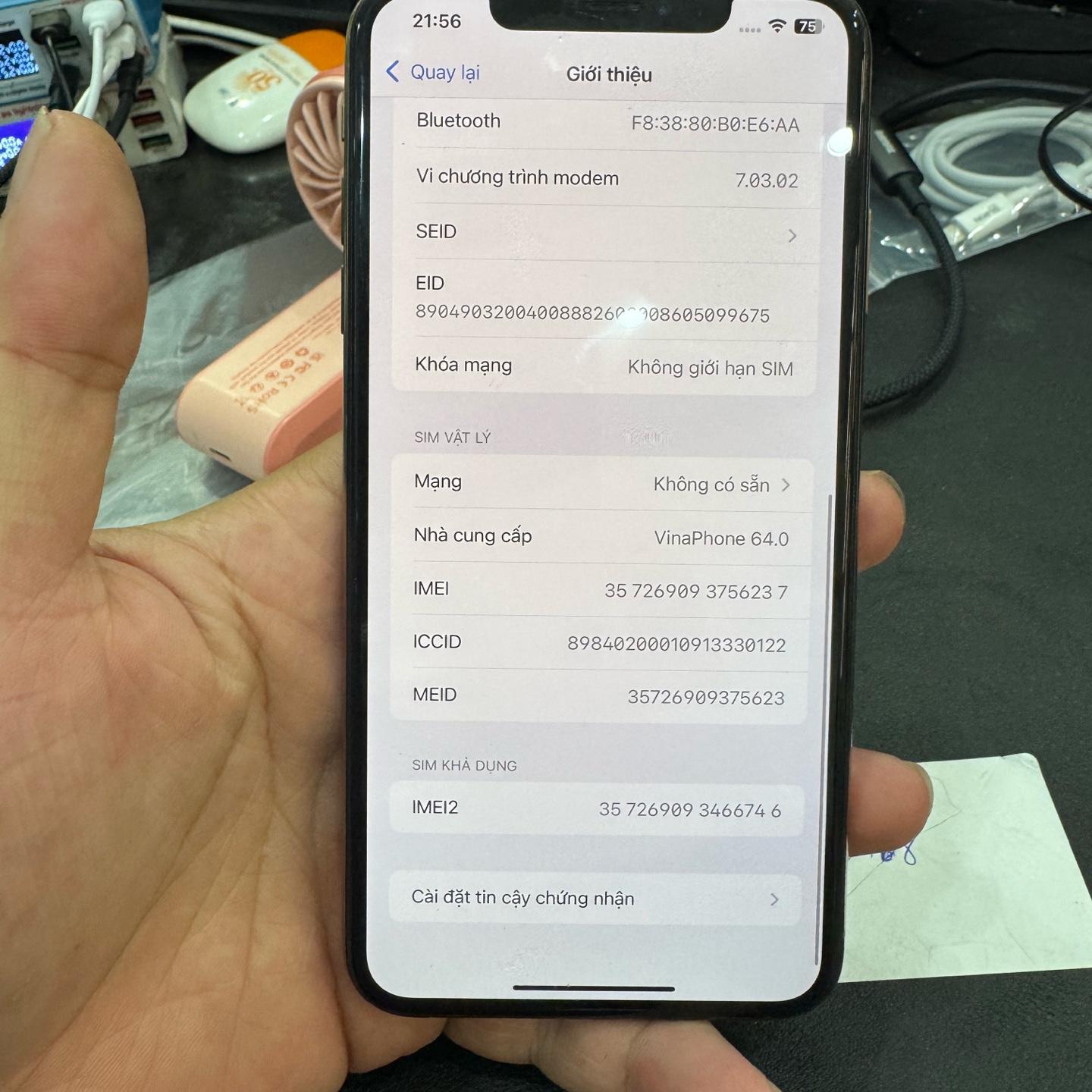 iPhone XsMax 256G pin 100% vàng 756237-duoc-ban-tai-HuấnĐT.VN - Mua Bán Sửa Chữa Điện Thoại tại Hải Hậu