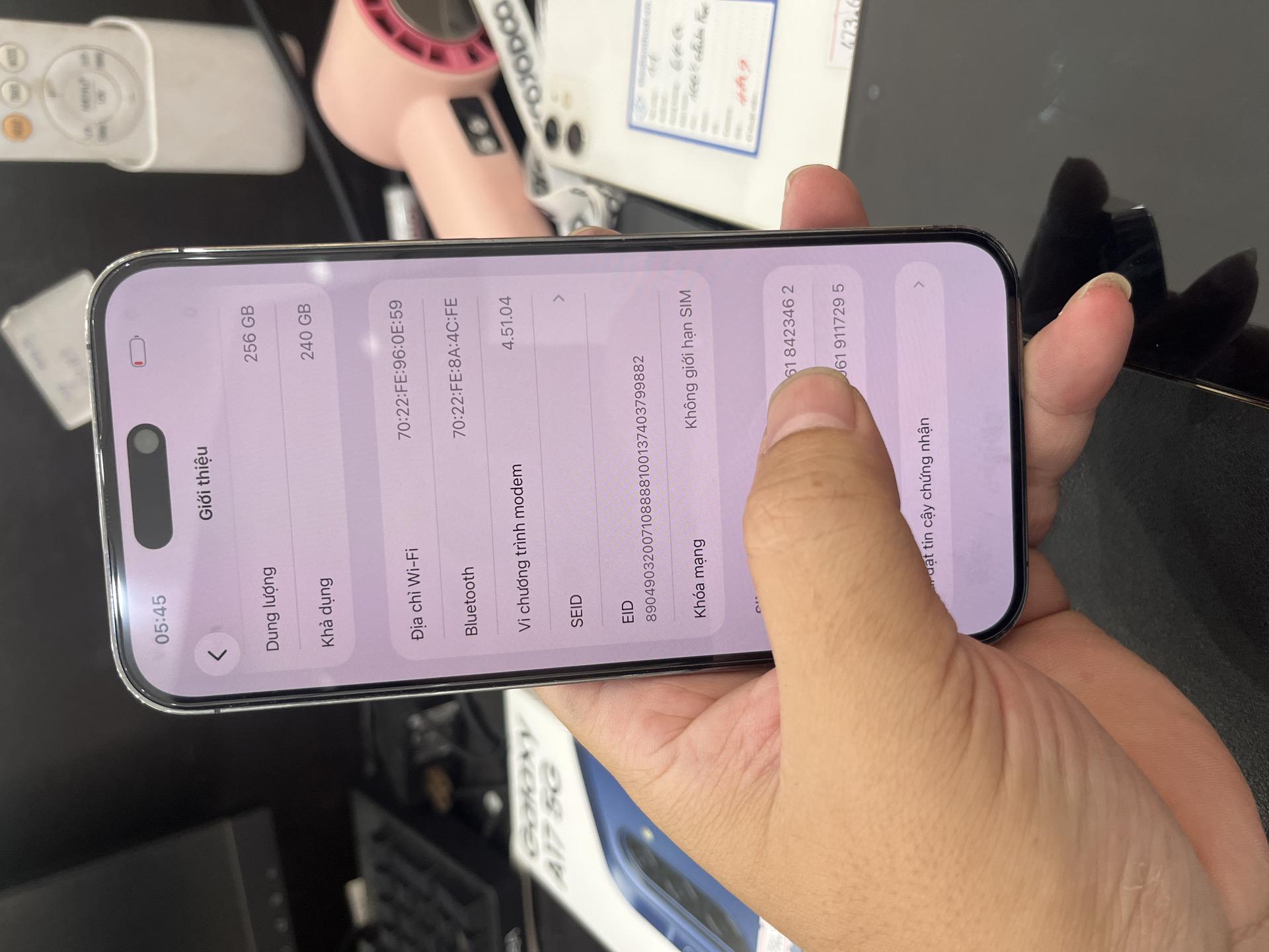 iPhone 14 ProMax LL/A esim 256G pin 100% tím 423462-duoc-ban-tai-HuấnĐT.VN - Mua Bán Sửa Chữa Điện Thoại tại Hải Hậu
