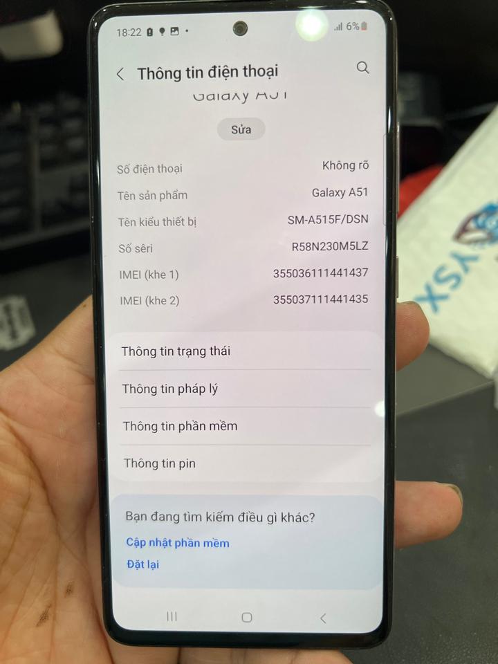 Samsung A51 6/128 trắng 441437-duoc-ban-tai-Huấn Hải Hậu - thodienthoai.vn