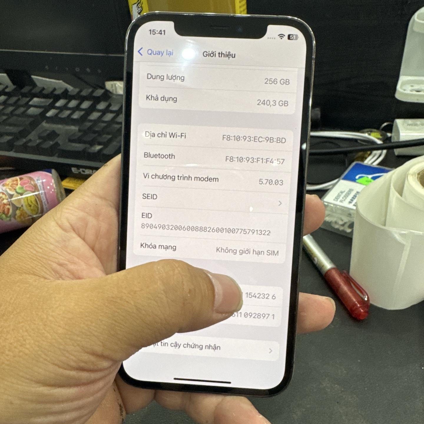 iPhone 12 Pro 256 pin 97% đen 542326-duoc-ban-tai-HuấnĐT.VN - Mua Bán Sửa Chữa Điện Thoại tại Hải Hậu