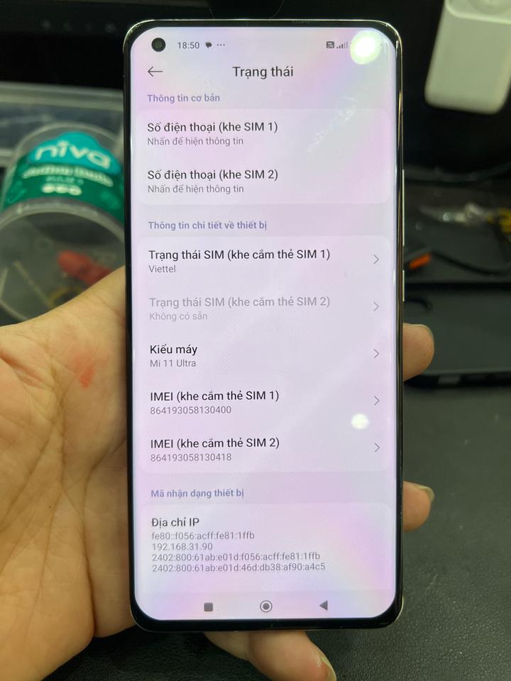 Xiaomi Mi 11 Untra 12/512 trắng 906520-duoc-ban-tai-HuấnĐT.VN - Điện Thoại Chất Giá Trị Thật
