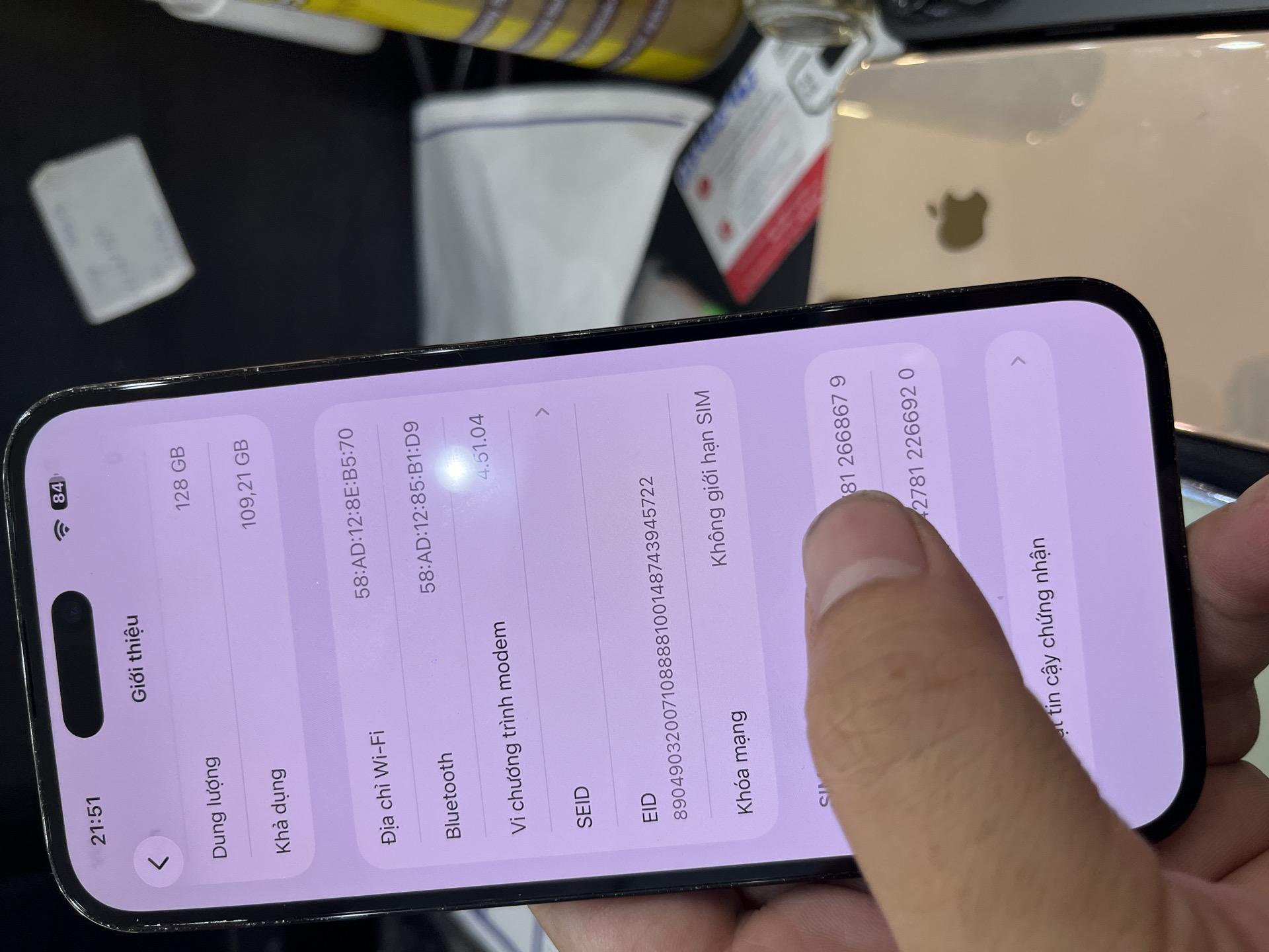 iPhone 14 ProMax LL/A esim 128G pin 88% đen 668679-duoc-ban-tai-HuấnĐT.VN - Mua Bán Sửa Chữa Điện Thoại tại Hải Hậu