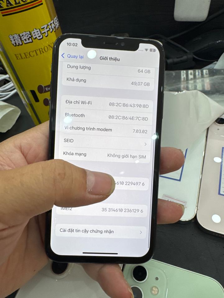iPhone Xs 64G pin 100% màn GX thay lưng đen 294976-duoc-ban-tai-HuấnĐT.VN - Mua Bán Sửa Chữa Điện Thoại tại Hải Hậu