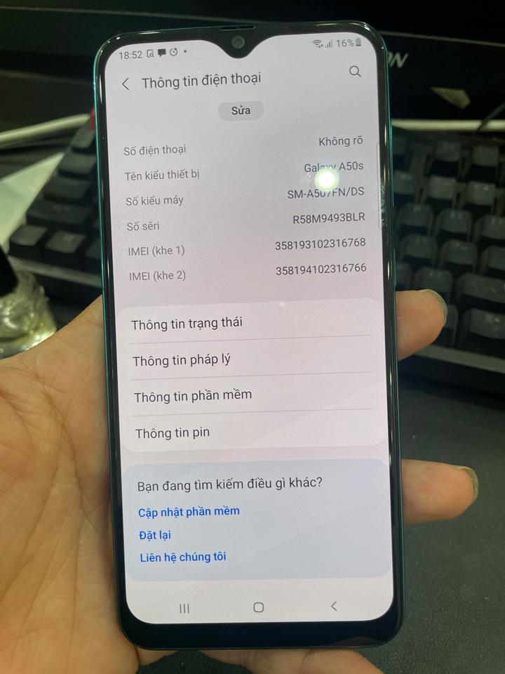 Samsung A50s 4/64 xanh-duoc-ban-tai-Huấn Hải Hậu - thodienthoai.vn