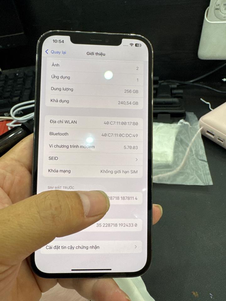 iPhone 12 ProMax 256G pin 100% chưa fix đen 878114-duoc-ban-tai-HuấnĐT.VN - Mua Bán Sửa Chữa Điện Thoại tại Hải Hậu