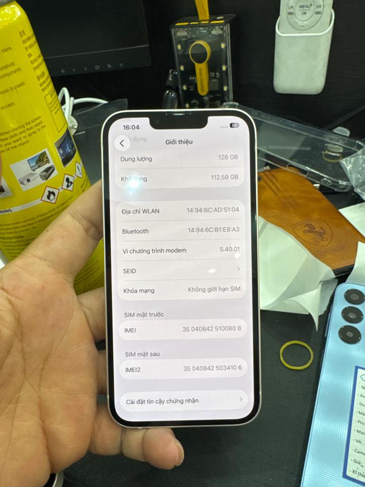 iPhone 13 128G pin 100% hồng 100808-duoc-ban-tai-HuấnĐT.VN - Điện Thoại Chất Giá Trị Thật