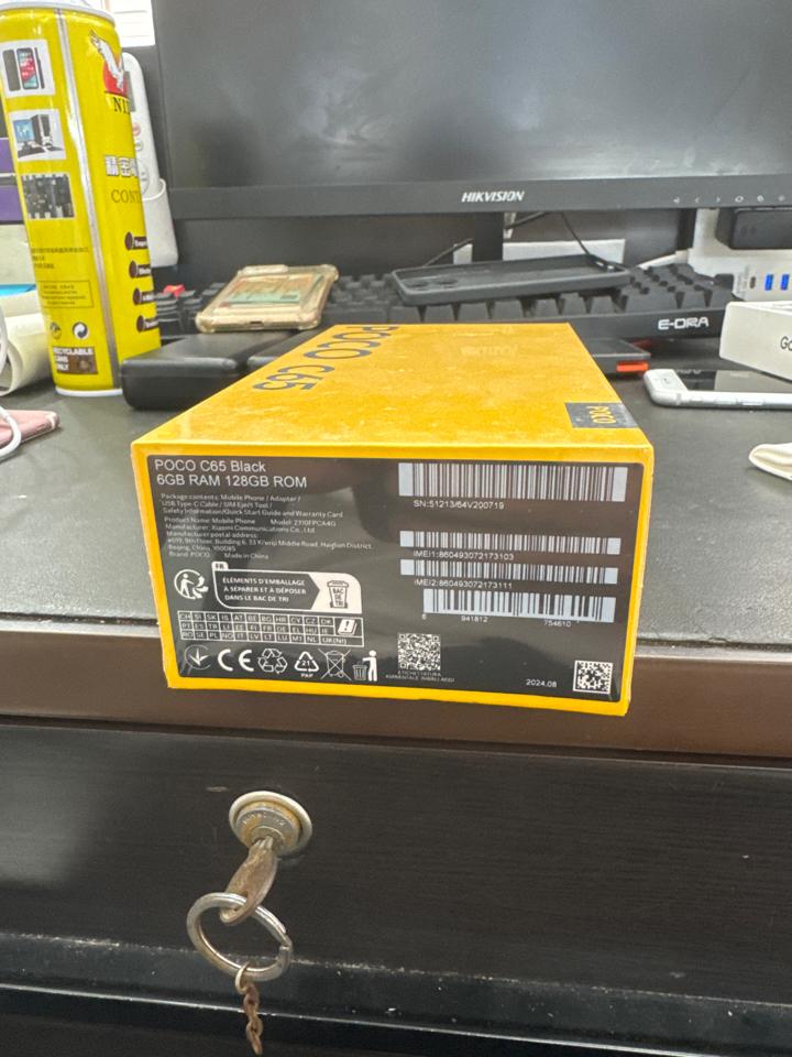 Poco C65 6/128 đen-duoc-ban-tai-Huấn Hải Hậu - thodienthoai.vn