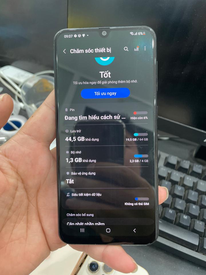 samsung A30 4/64 đen 525-duoc-ban-tai-Huấn Hải Hậu - thodienthoai.vn