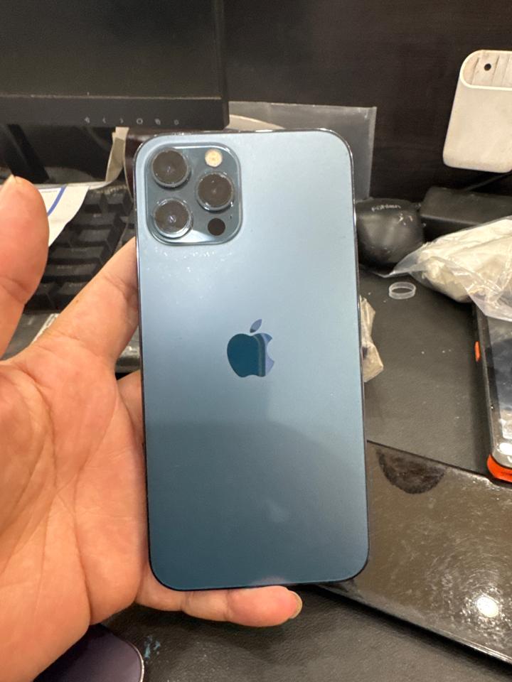 iPhone 12 ProMax 128G pin 100% chưa fix viền xấu ép kính xanh 338055-duoc-ban-tai-HuấnĐT.VN - Mua Bán Sửa Chữa Điện Thoại tại Hải Hậu