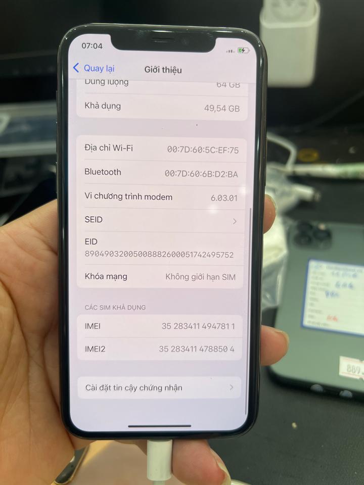 iPhone 11 Pro 64G pin 100% chưa fix đen 947811-duoc-ban-tai-HuấnĐT.VN - Điện Thoại Chất Giá Trị Thật