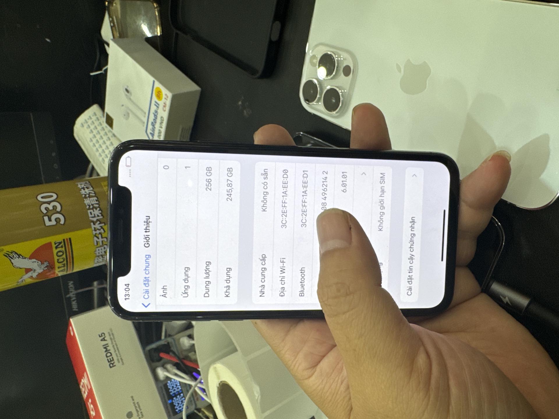 iPhone X 256G pin 100% màn GX thay lưng 962142-duoc-ban-tai-HuấnĐT.VN - Mua Bán Sửa Chữa Điện Thoại tại Hải Hậu