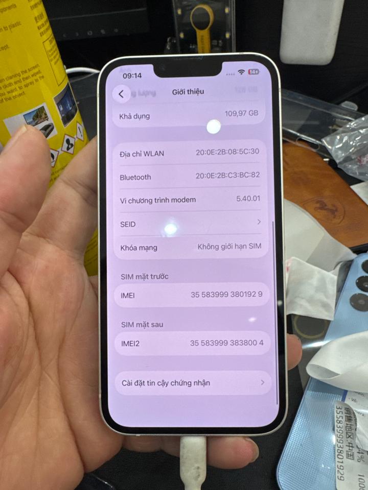 iPhone 13 128G pin 85% trắng 801929-duoc-ban-tai-HuấnĐT.VN - Điện Thoại Chất Giá Trị Thật