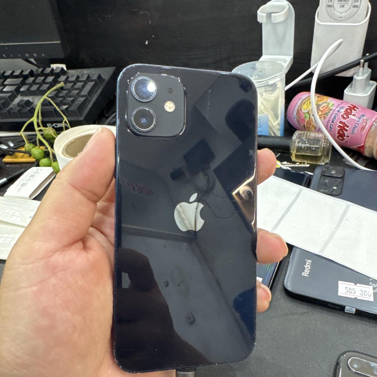 iPhone 12 64G pin 100% báo kxđ đen 758872-duoc-ban-tai-HuấnĐT.VN - Mua Bán Sửa Chữa Điện Thoại tại Hải Hậu