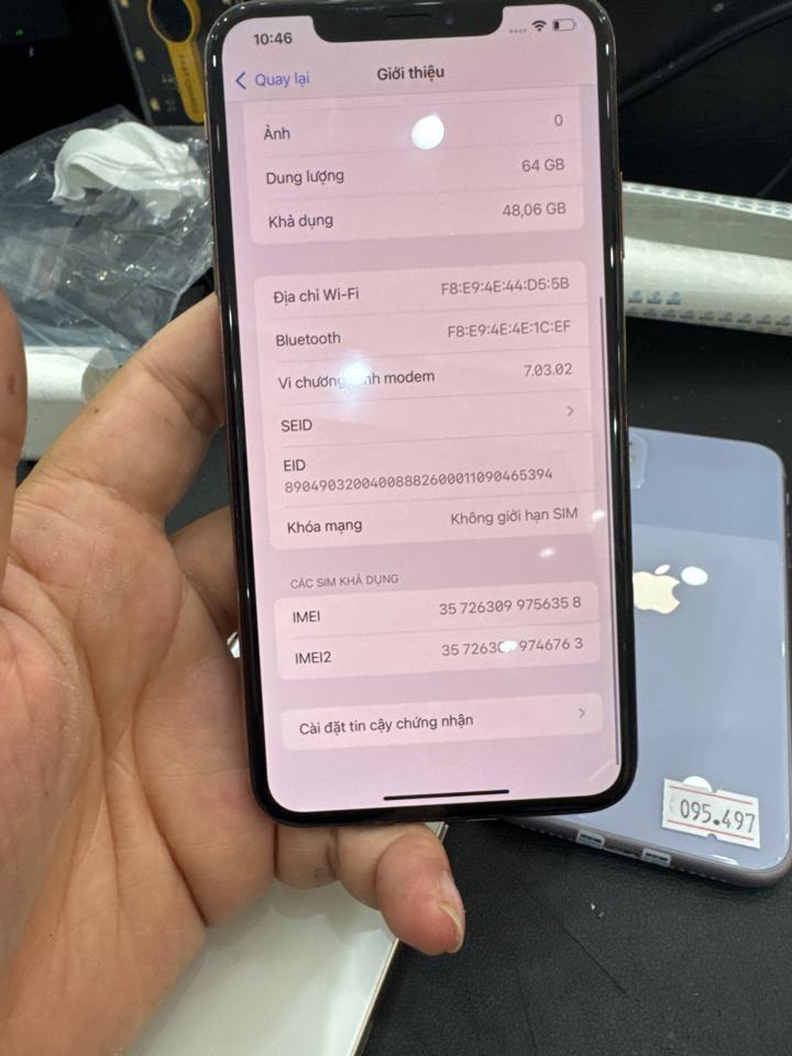 iPhone XsMax 64G pin 100% thay lưng ép kính vàng 756358-duoc-ban-tai-HuấnĐT.VN - Điện Thoại Chất Giá Trị Thật