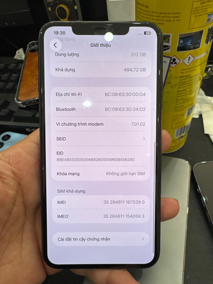 iPhone 11 ProMax 512G pin 99% báo pin kxđ đen 675290-duoc-ban-tai-HuấnĐT.VN - Điện Thoại Chất Giá Trị Thật