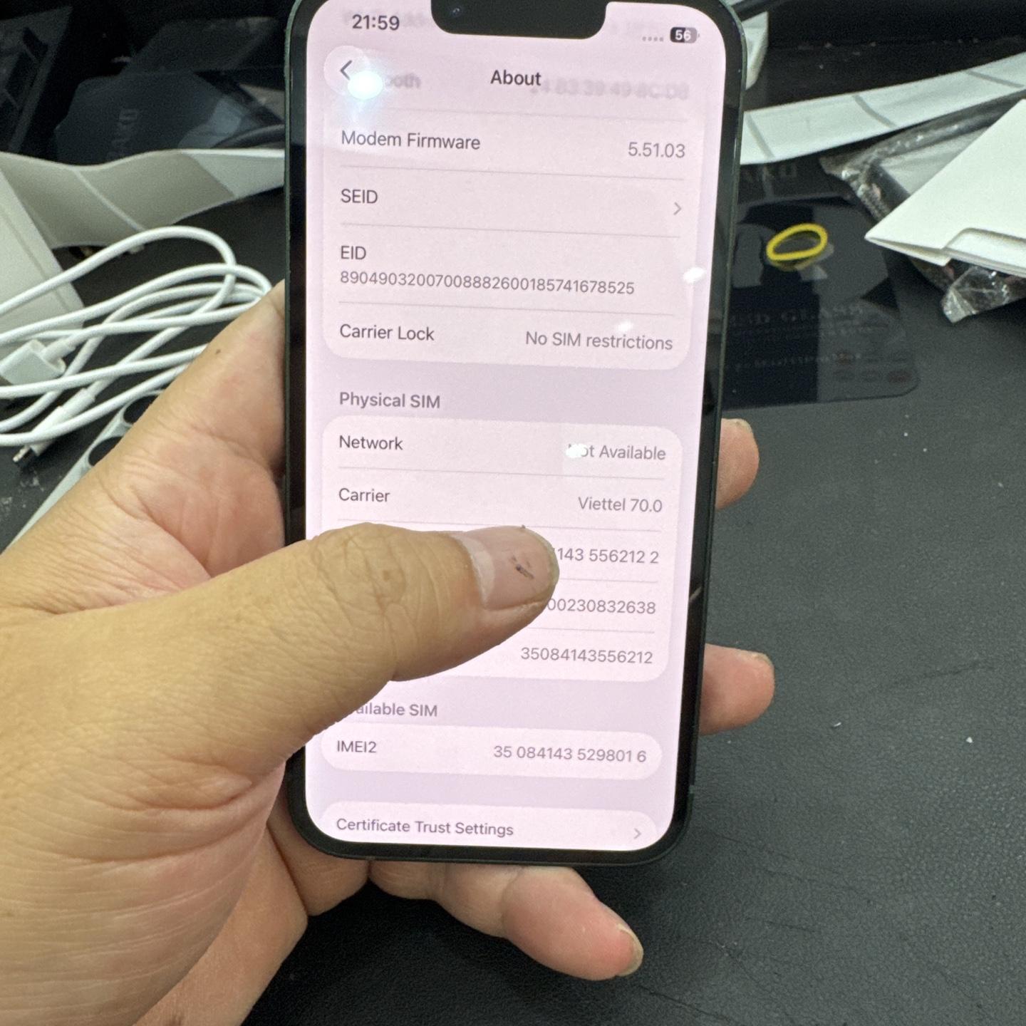 iPhone 13 VN/A 128G pin 89% xanh 562122-duoc-ban-tai-HuấnĐT.VN - Mua Bán Sửa Chữa Điện Thoại tại Hải Hậu