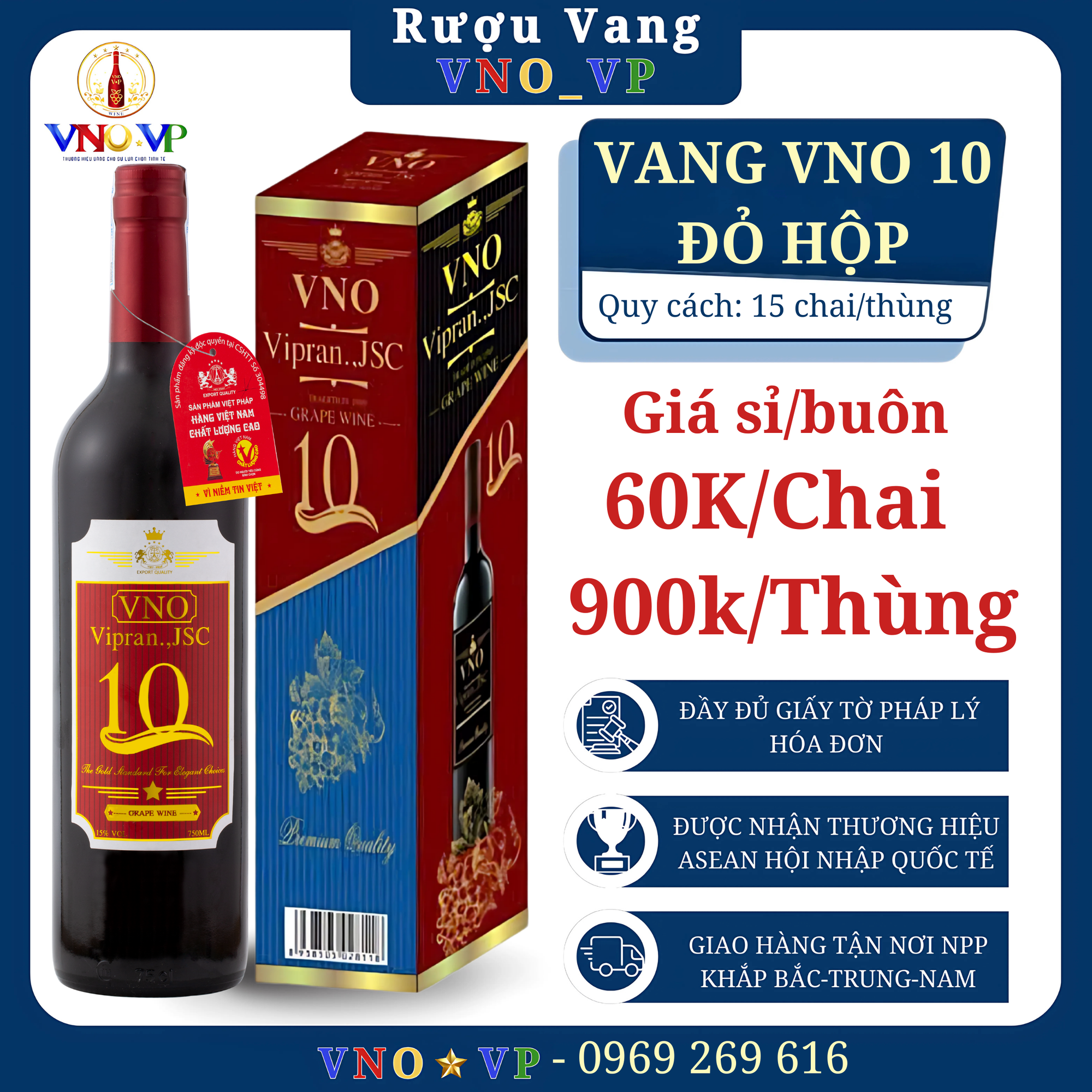 Vang VNO 10 Đỏ Hộp - Sỉ/ Buôn SLL Toàn Quốc-duoc-ban-tai-VNO_VP – TỔNG KHO RƯỢU VANG LỚN NHẤT TOÀN QUỐC, HỆ THỐNG NPP RƯỢU VANG PHỦ KÍN 63 TỈNH THÀNH, GIAO HÀNG TẬN NƠI TOÀN QUỐC