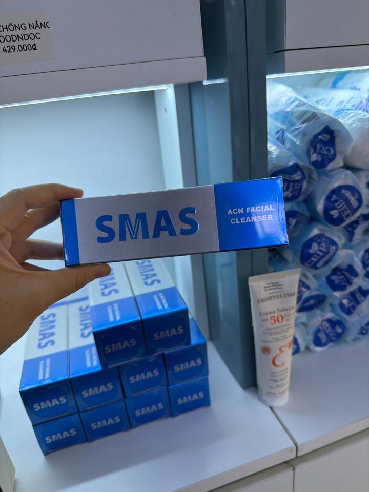 SỮA RỮA MẶT SMAS 60ML-duoc-ban-tai-TAM NGUYÊN PHARMACY | SKINCARE & MEDISPA