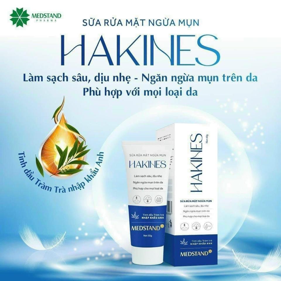 SỮA RỬA MẶT HAKINES  -duoc-ban-tai-NHÀ THUỐC TAM NGUYÊN