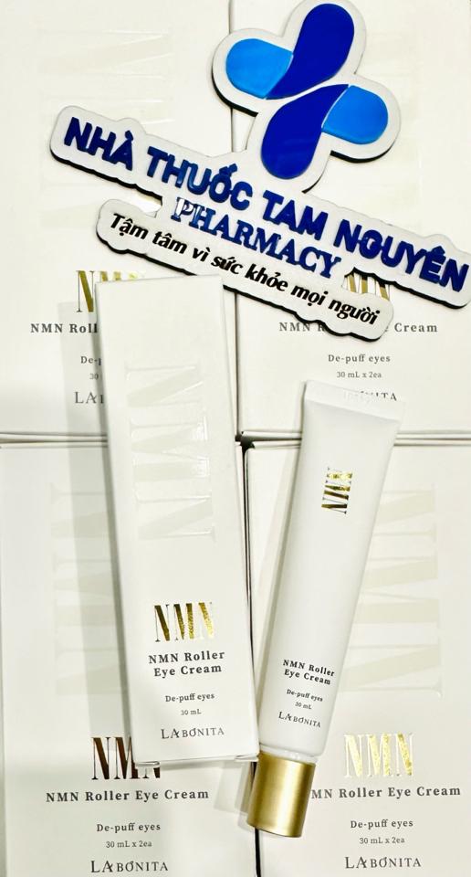 Kem dưỡng mắt cải thiện độ đàn hồi chống lão hóa NMN ROLLER EYE CREAM 30ml -duoc-ban-tai-NHÀ THUỐC TAM NGUYÊN