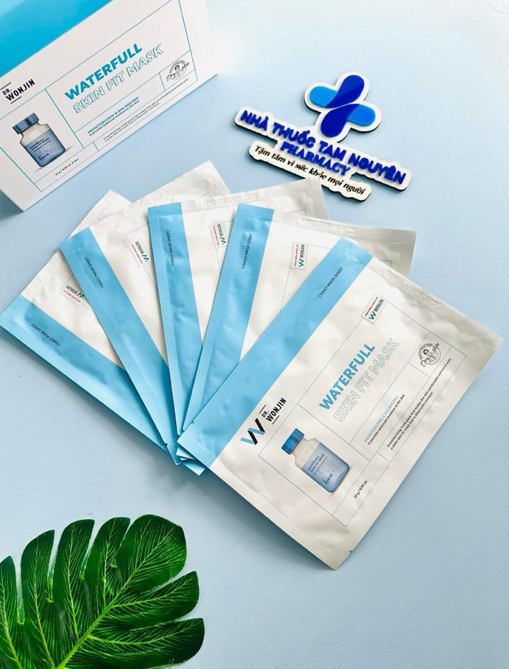 Mask wonjin WATER FULL HỘP 5Mask-duoc-ban-tai-TAM NGUYÊN PHARMACY | SKINCARE & MEDISPA
