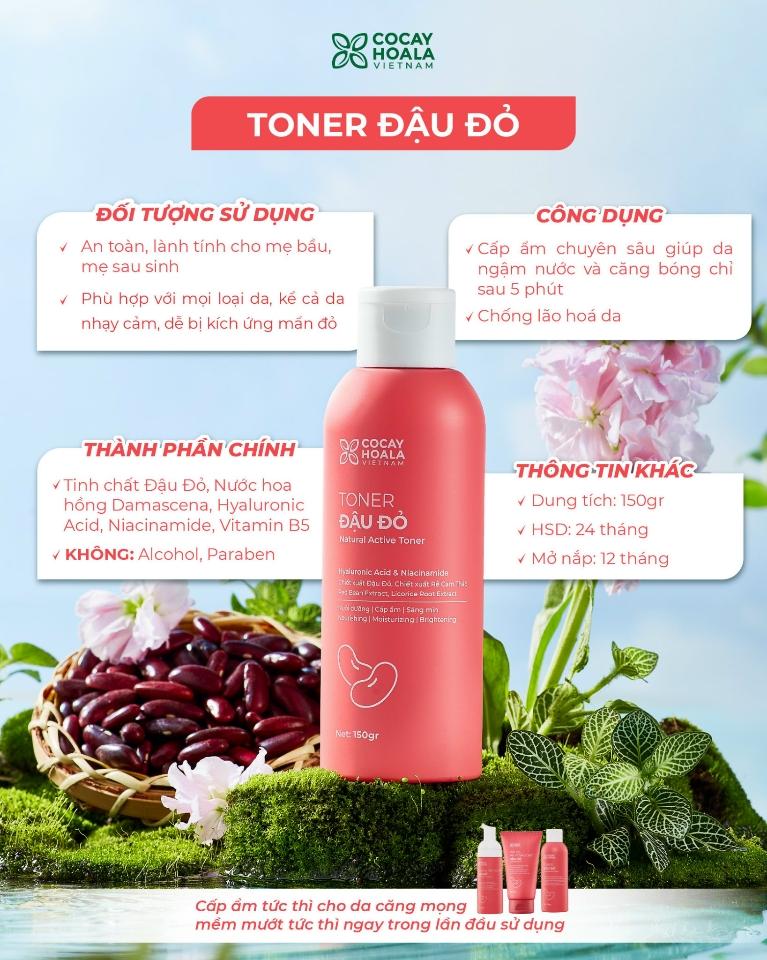 Toner Đậu đỏ-duoc-ban-tai-Hana Store Ngọc Nguyễn