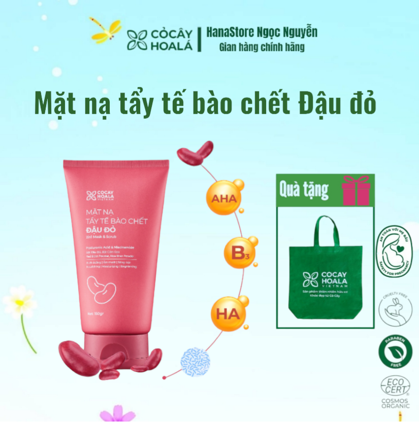 Mặt nạ tẩy tbc Đậu đỏ-duoc-ban-tai-Hana Store Ngọc Nguyễn