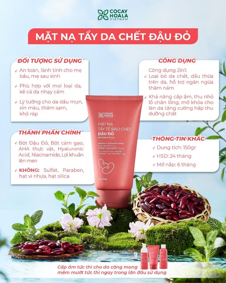 Mặt nạ tẩy tbc Đậu đỏ-duoc-ban-tai-Hana Store Ngọc Nguyễn