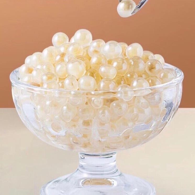 Thạch nổ củ năng màu trắng  1kg ( loại 1)-duoc-ban-tai-CSHKD PHA CHẾ ĐỒ UỐNG  HỒNG BÉO - NGUYÊN LIỆU ĐÀI LOAN