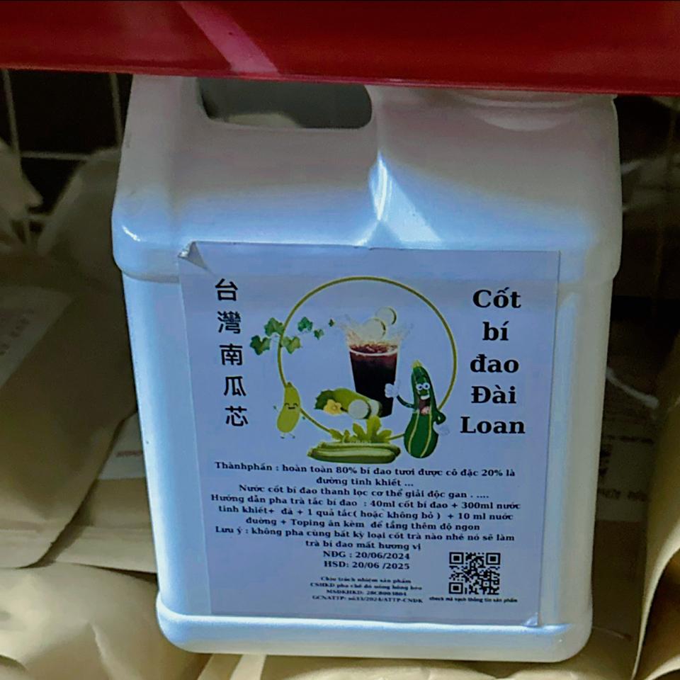 Cốt siro bí đao đài loan 2.5kg-duoc-ban-tai-CSHKD PHA CHẾ ĐỒ UỐNG  HỒNG BÉO - NGUYÊN LIỆU ĐÀI LOAN