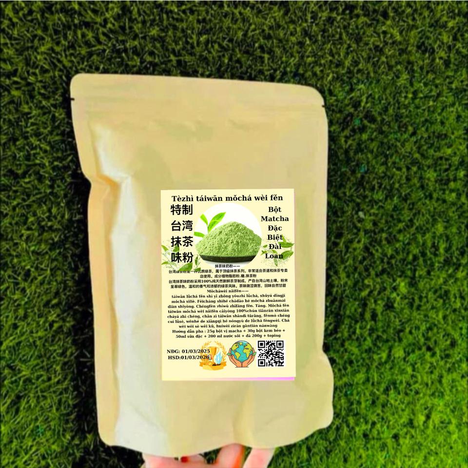 Bột matcha đặc biệt 1 kg -duoc-ban-tai-CSHKD PHA CHẾ ĐỒ UỐNG  HỒNG BÉO - NGUYÊN LIỆU ĐÀI LOAN