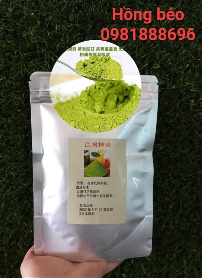 Bột matcha Nguyen chất ÐL loại 1 ( 100 g) -duoc-ban-tai-CSHKD PHA CHẾ ĐỒ UỐNG  HỒNG BÉO - NGUYÊN LIỆU ĐÀI LOAN