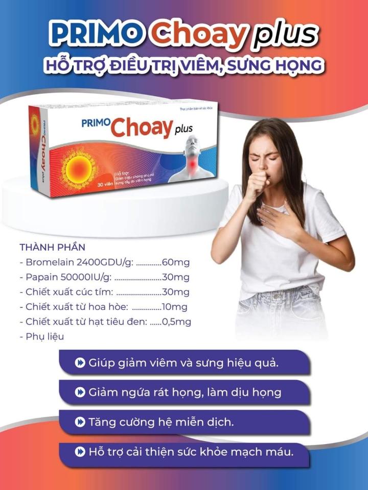 Primo Choay plus-duoc-ban-tai-Nhà thuốc Tâm Đức
