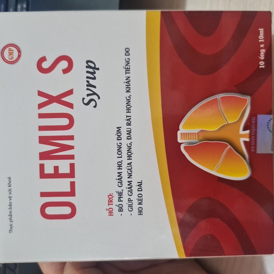Siro OLEMUX S-duoc-ban-tai-Nhà thuốc Tâm Đức
