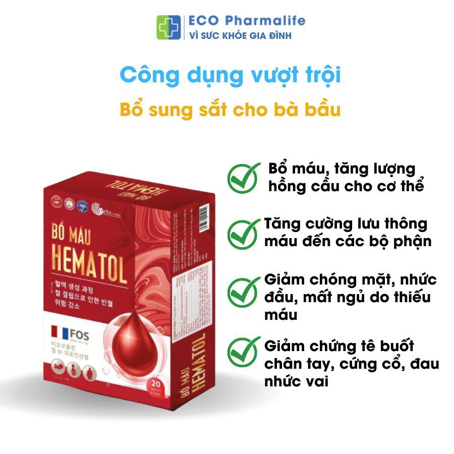Bổ máu HEMATOL-duoc-ban-tai-Nhà thuốc Tâm Đức