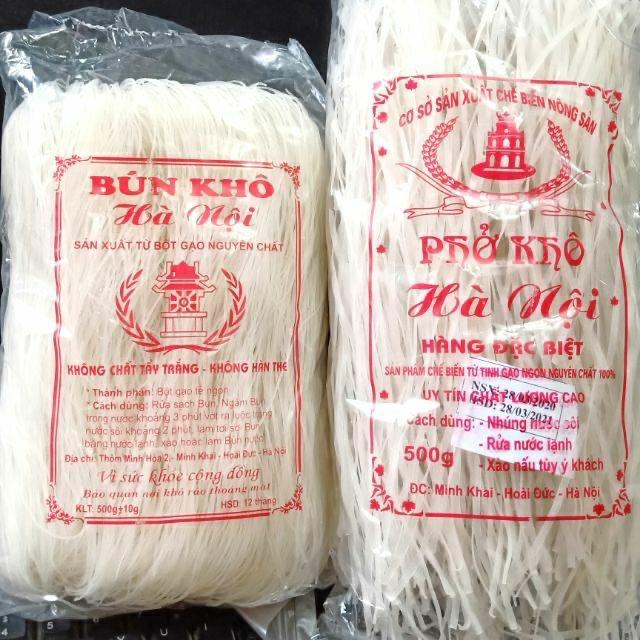 Bún phở khô-duoc-ban-tai-Thương gấu