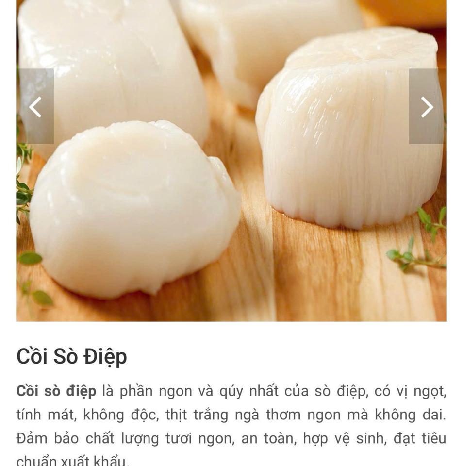 Còi sò điệp nhật-duoc-ban-tai-Hải Sản Tiên Tiên