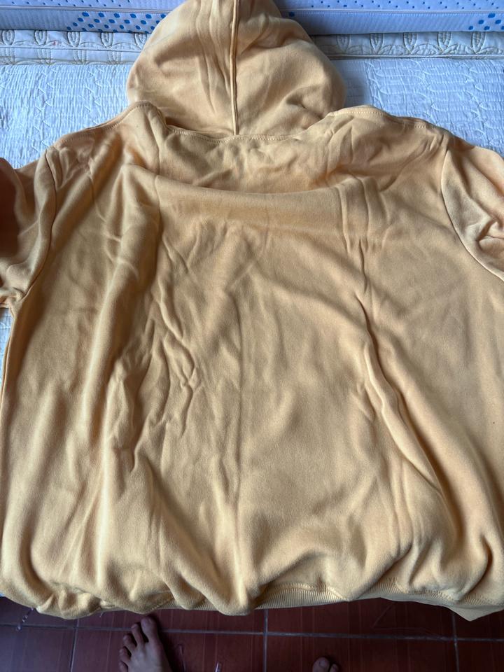 Áo hoodie vàng champion logo nhỏ-duoc-ban-tai-X Vape House