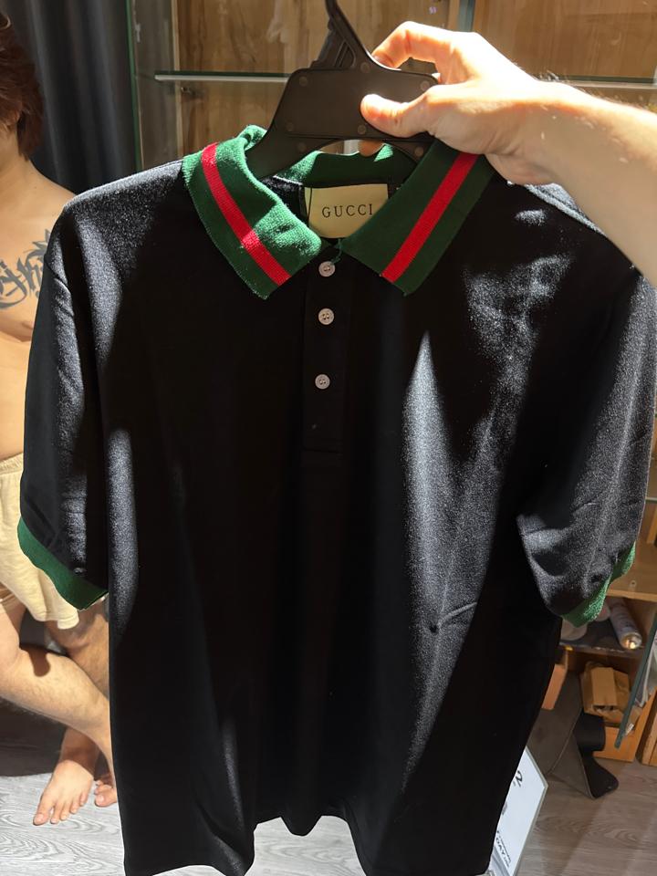 Polo gucci đen viền cổ-duoc-ban-tai-Bent Luxury Thủ Dầu Một