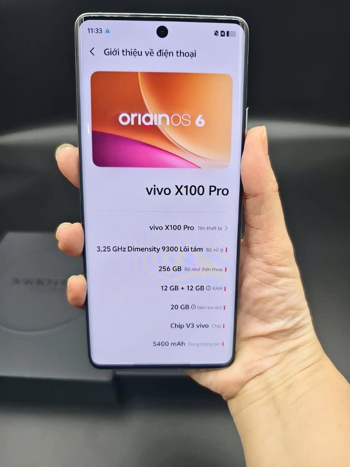 ViVo X100 pro 12/256 Fullbox-duoc-ban-tai-Nhất Tín Mobile