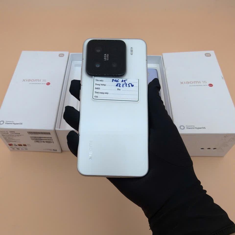 Xiaomi 15 12/256 rom quốc tế 99%-duoc-ban-tai-Nhất Tín Mobile , anh chị nhắn zalo 0937545427 ,để tư vấn trước khi đặt hàng giúp em