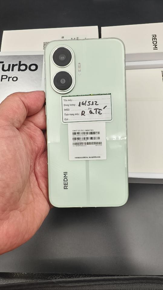 Redmi Turbo 4 pro 16/256 và 16/512 Rom quốc tế-duoc-ban-tai-Nhất Tín Mobile , anh chị nhắn zalo 0937545427 ,để tư vấn trước khi đặt hàng giúp em