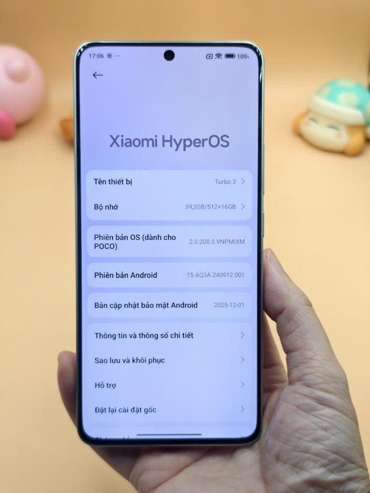 Redmi Turbo 3 12/512 Rom quốc tế-duoc-ban-tai-0937545427