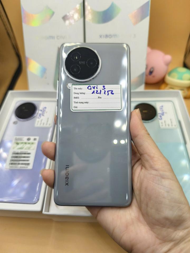 Xiaomi Civi 3 12/256 Rom quốc tế-duoc-ban-tai-0937545427
